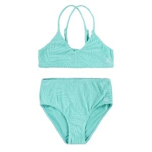 Hurley Aqua Leaf Print Bikini